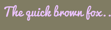 Image with Font Color EBC3FF and Background Color 807C63